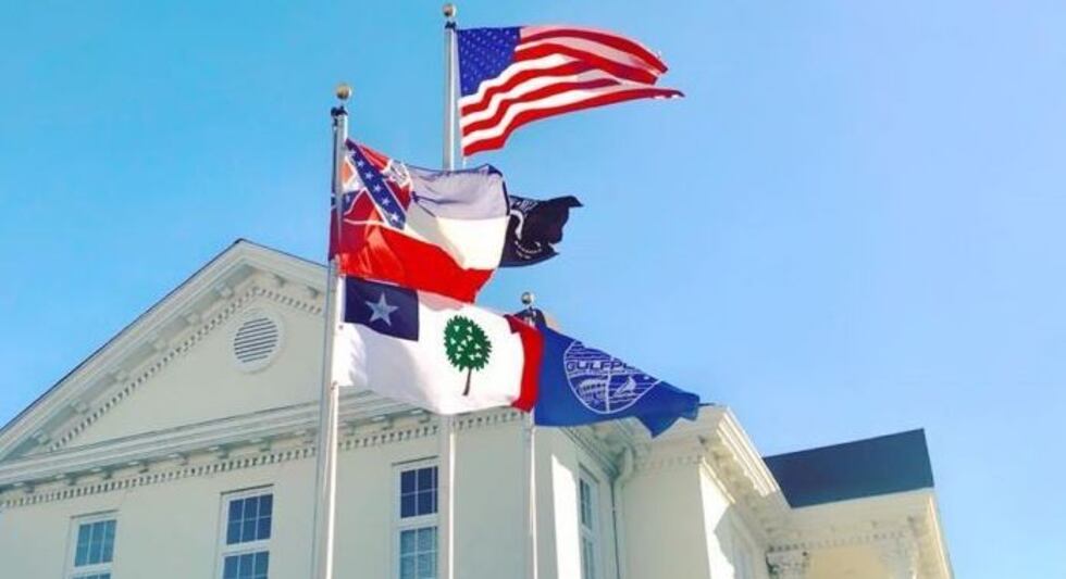 Gulfport has flown the Magnolia Flag alongside the Mississippi state flag since 2017.