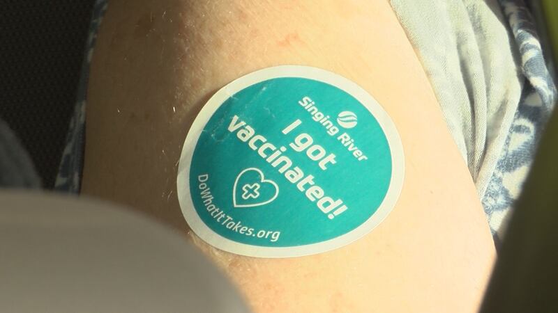 Singing River vaccinated nearly 1000 more seniors on Tuesday.