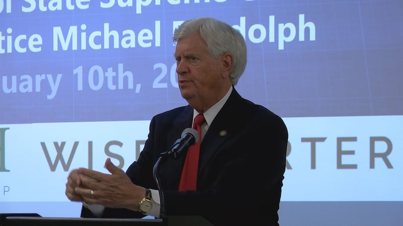 Mike Randolph, Mississippi's Chief Supreme Court justice, speaks with Gulf Coast Business...