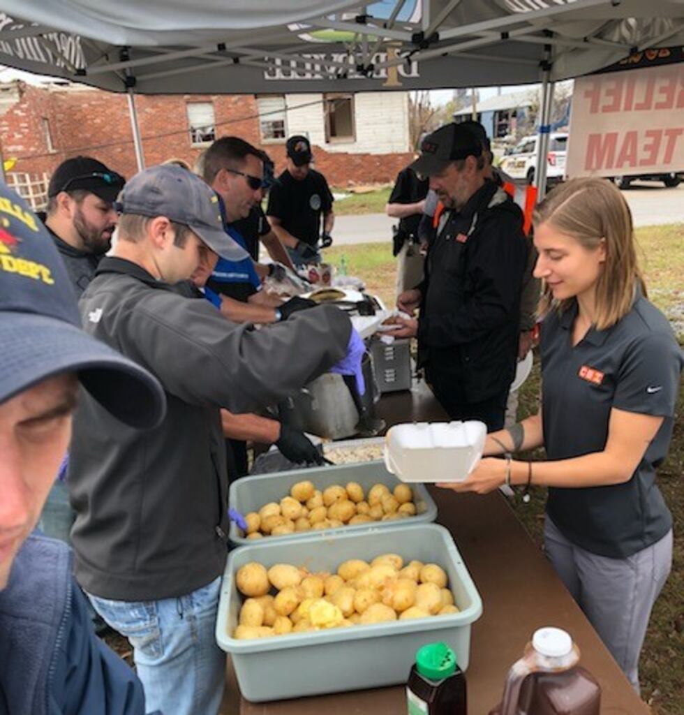 D’Iberville city employees left early Friday morning headed to Springfield, Florida for relief...