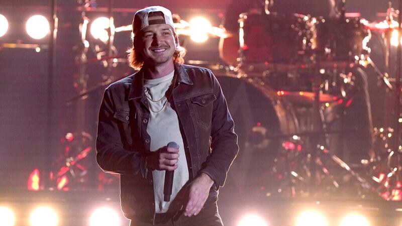Morgan Wallen performs "You Proof" during the 56th Annual CMA Awards on Wednesday, Nov. 9,...