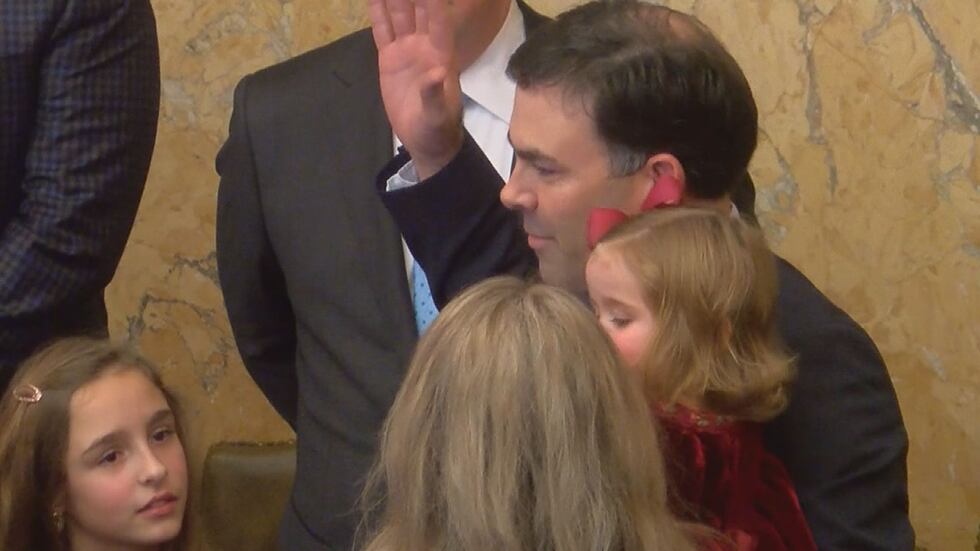With his wife and three children by his side, Michael Watson became Mississippi’s 36th...