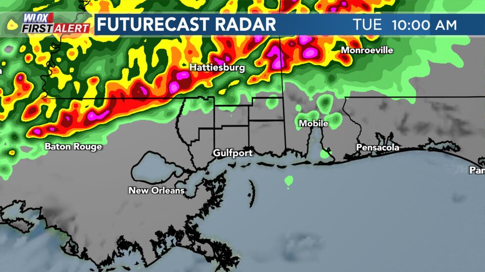 Strong to Severe Storms Possible Tuesday, April 5