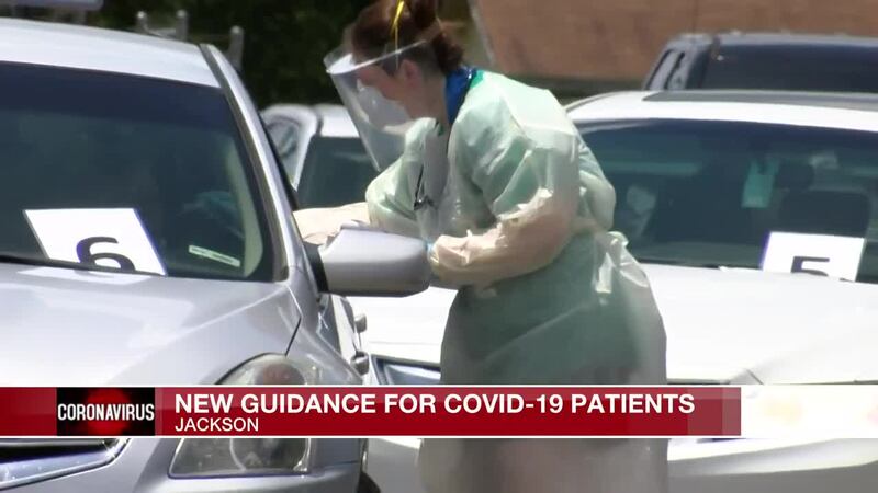 New guidance for COVID-19 patients