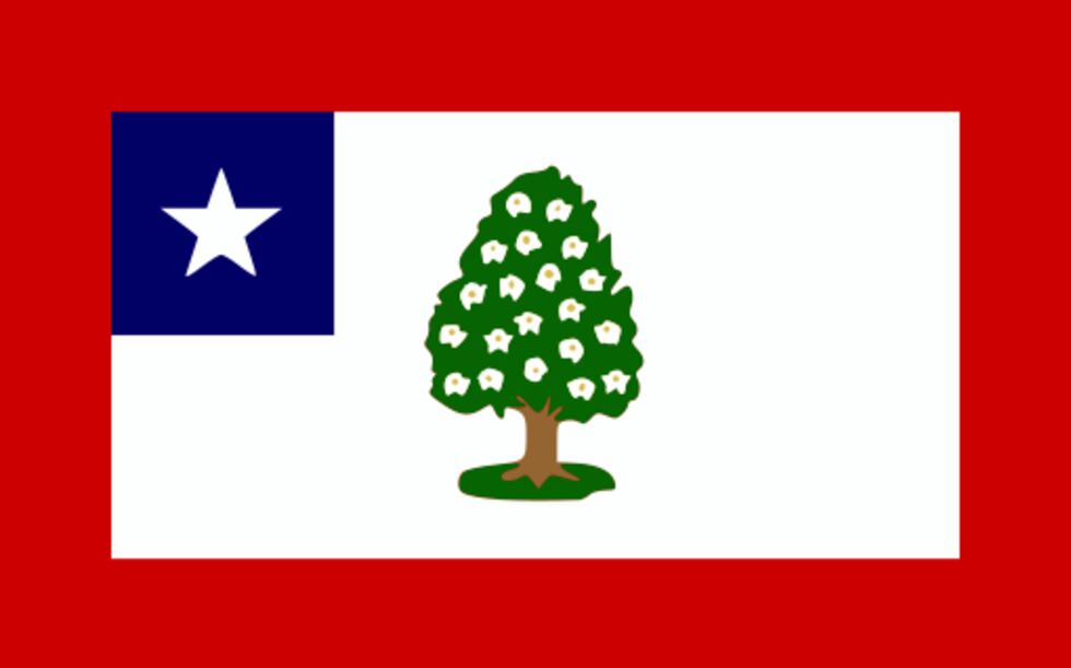 The Magnolia Flag was the first official state flag of Mississippi, flying from March 30,...