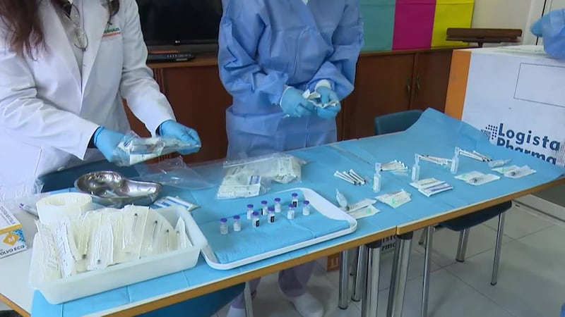 There is growing concern that virus variants, such as the one first identified in the United...