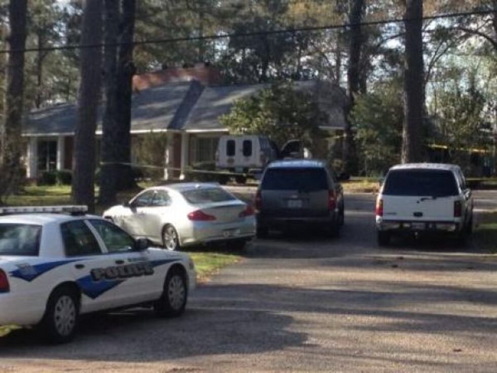 The home in Simpson County where Upshaw's body was discovered.