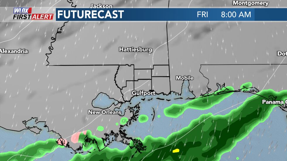 Low Chance for Freezing Rain Friday Morning