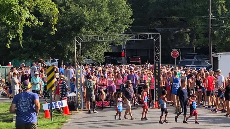 The Wesson Memorial run marks 39 years today. It's a major fundraiser the "Y" in Ocean Springs