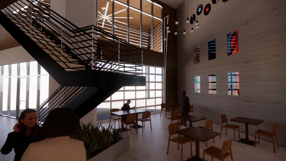 The Mississippi Songwriters Performing Arts Center will have indoor and outdoor space.
