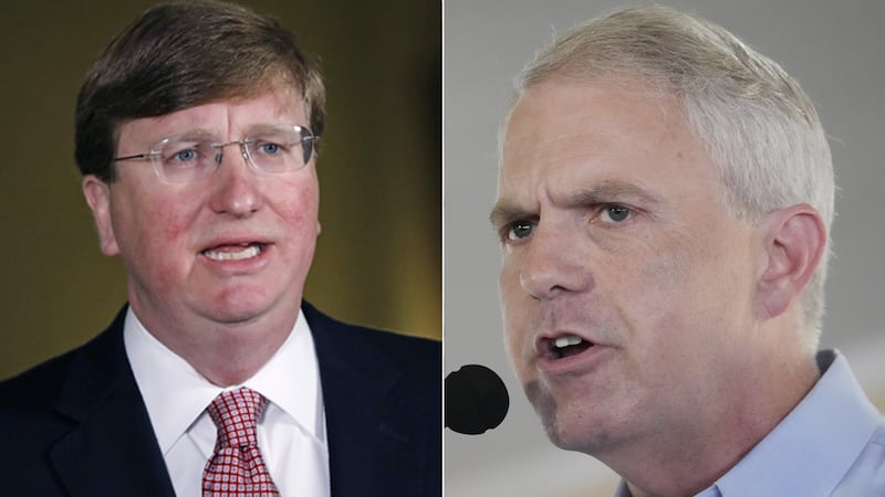 Tate Reeves (L) & Brandon Presley (R)