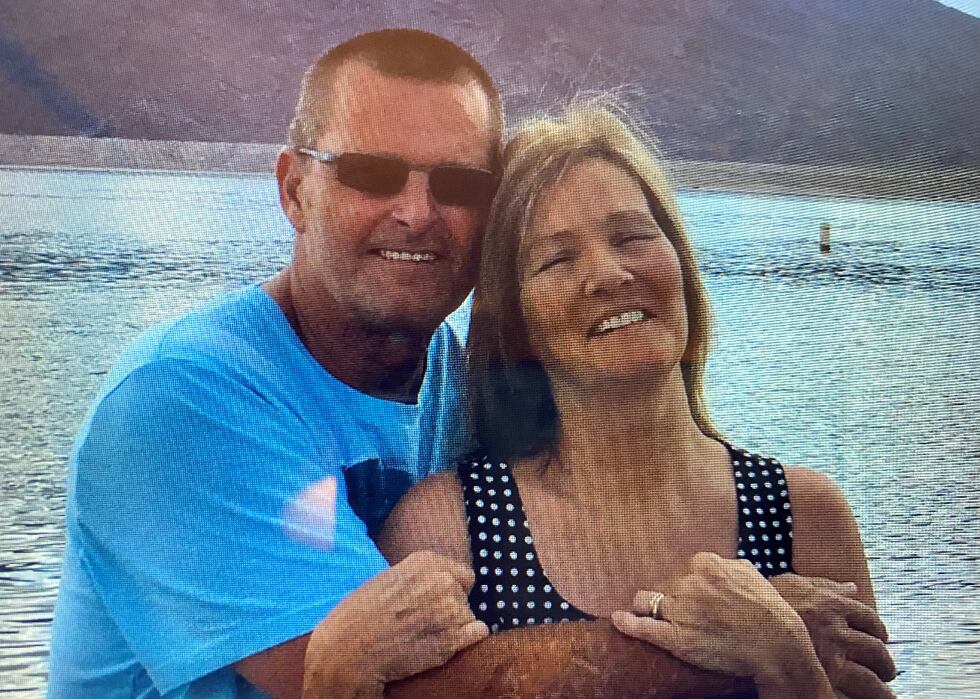 According to his family, David refused to go to the hospital because his wife had recovered...