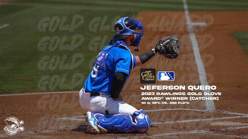 Quero was named the Rawlings Gold Glove winner as a catcher.
