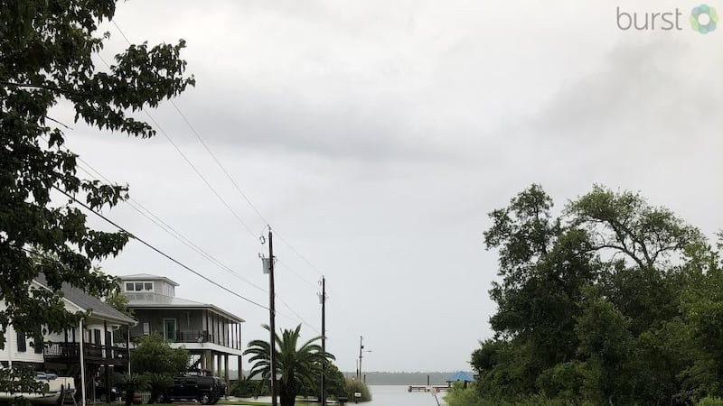 Ocean Springs Webb’s Landing boat launch Saturday (Photo source: Erin West)