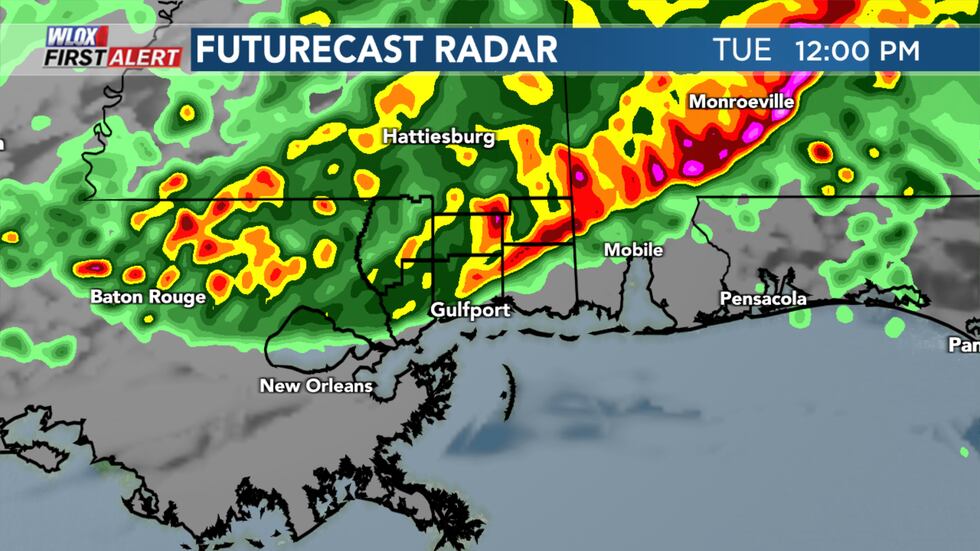 Strong to Severe Storms Possible Tuesday, April 5