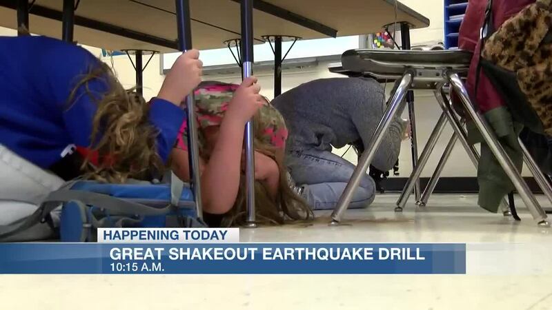 Great Shakeout Earthquake Drill