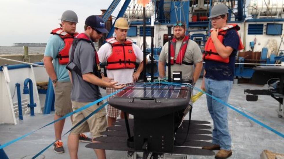 Mississippi State University and NOAA are partners with a California robotics firm in a...