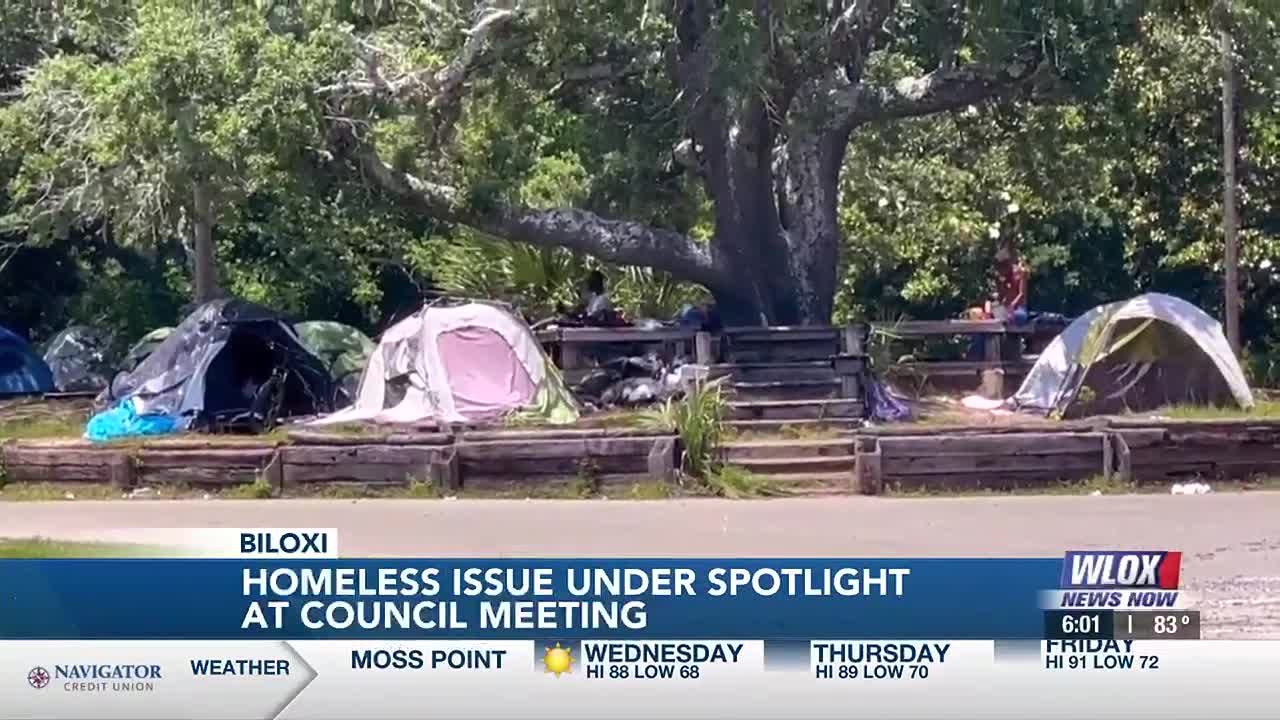Biloxi homeless issue under spotlight at council meeting - Vimarsana News
