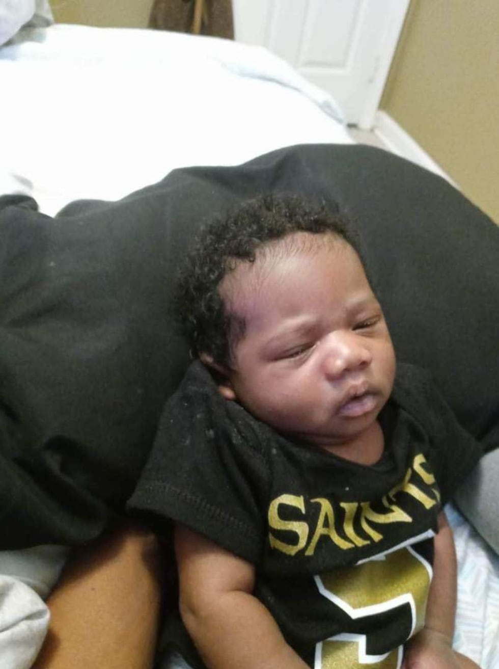 Three month old La'Mello Parker died Monday after being caught in the middle of a shootout...
