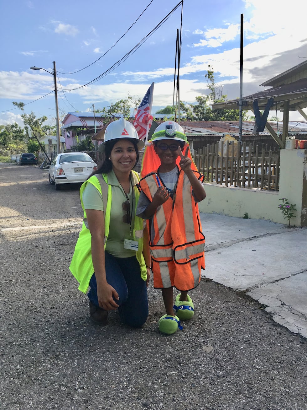 Vivian Rodriguez was hundreds of miles from home when Hurricane Maria ripped through Puerto Rico.
