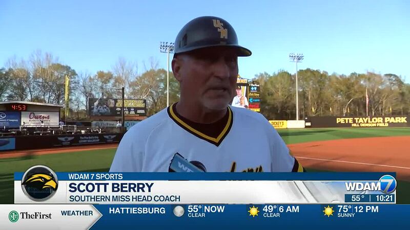 USM goes for baseball sweep after 2-1 win Saturday