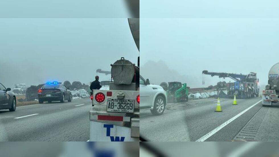 Photos from the scene of the crash, submitted by a viewer.