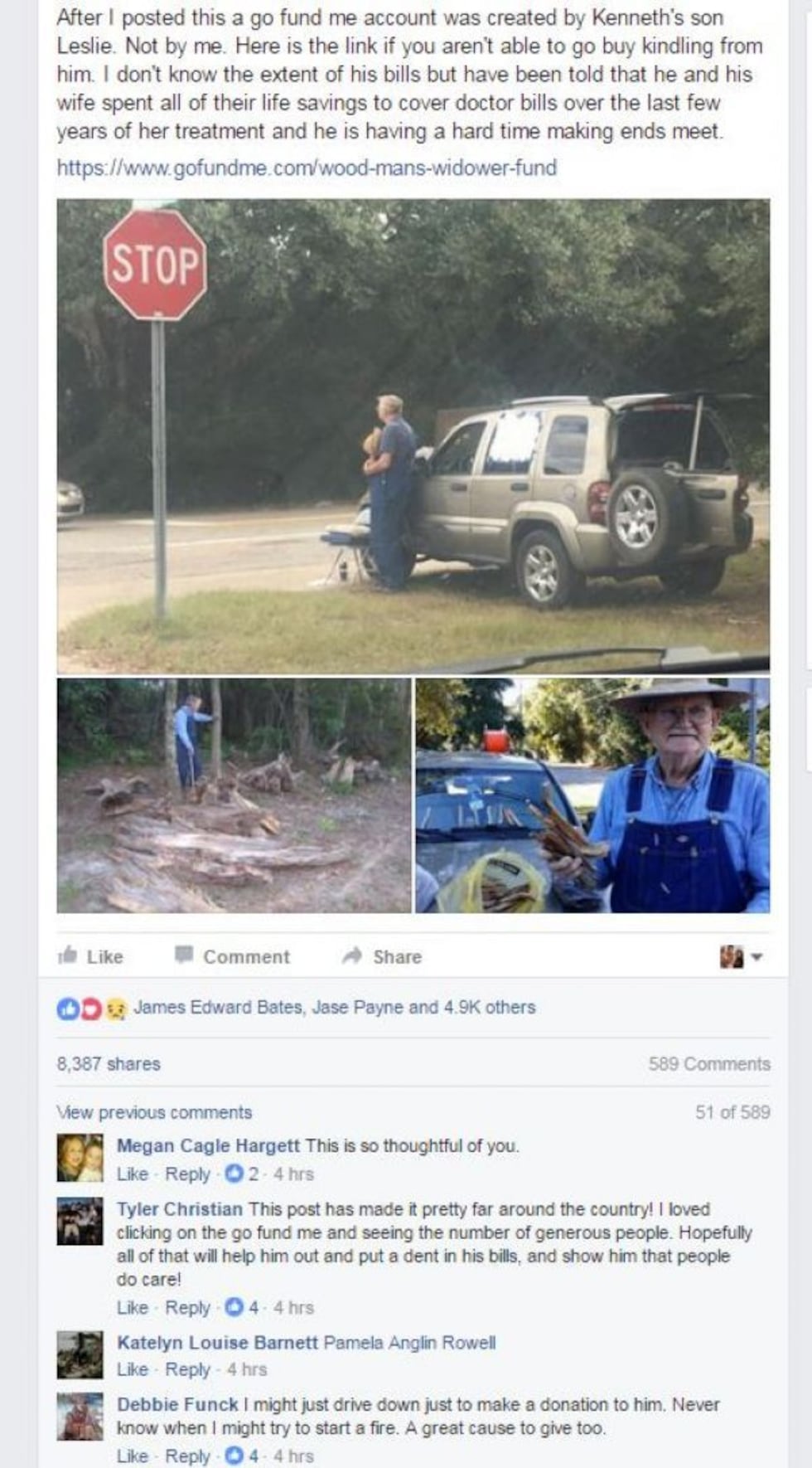 Jessica Pittman published a post online that explained Smith's story. It quickly gathered the...
